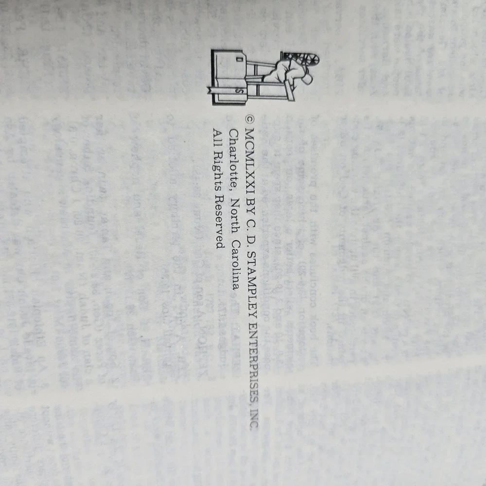 1971 New American Bible Living‎ Word Edition Catholic Illustrated Hardcover NAB